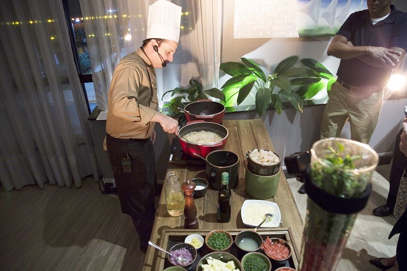 Hotel abre a cozinha para clientes uma vez por&nbsp;mês