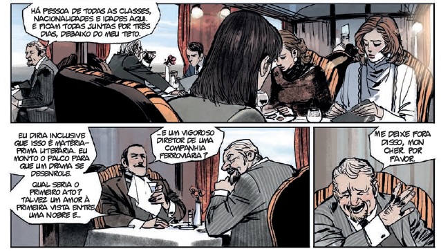 Assassinato no Orient Express em HQ