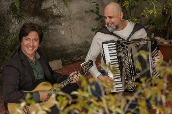 Acordeon e viola fazem Festa na Roça na&nbsp;Caixa