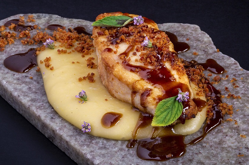 Prato do IVV Swine Bar